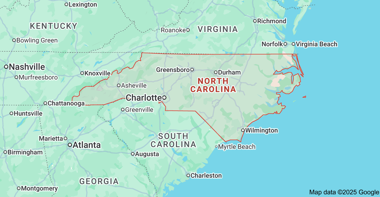 North Carolina Map