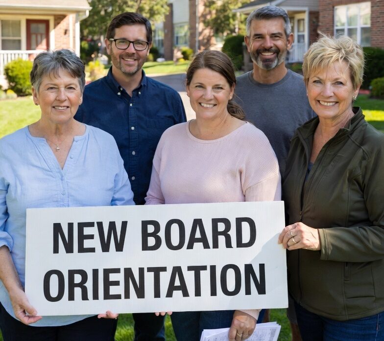 New HOA Board Leader Orientation