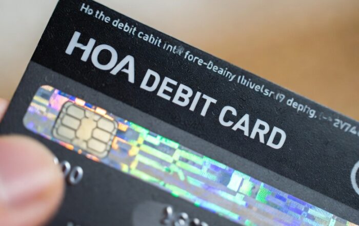 HOA debit card